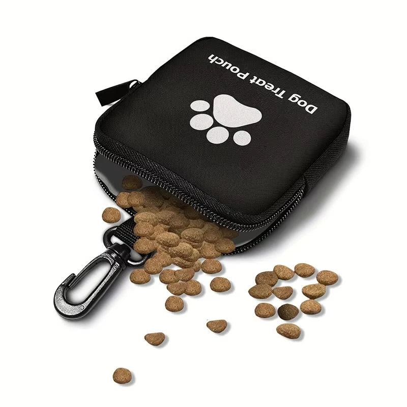 Field-Ready Portable Linen Dog Treat & Training Reward Pouch Nesta Pets