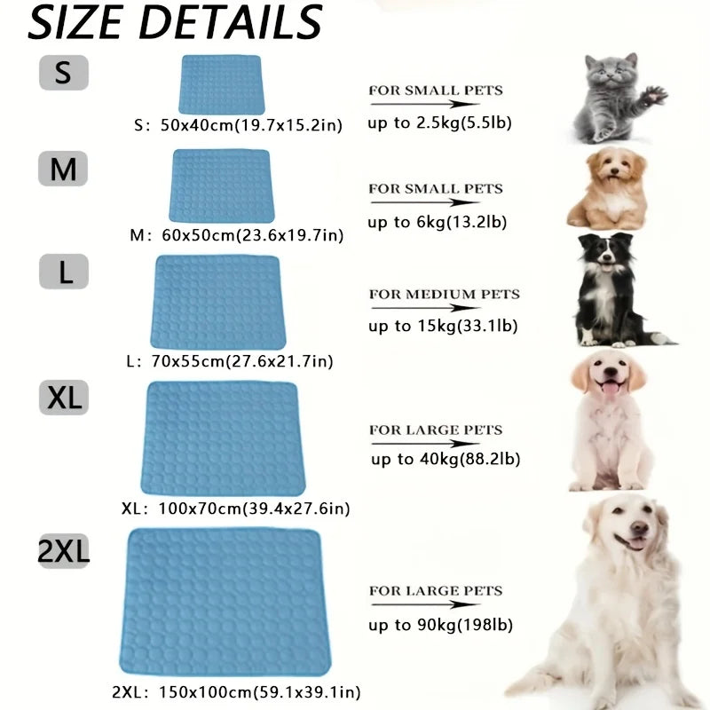 Dog and Cats Cooling Mat Summer
