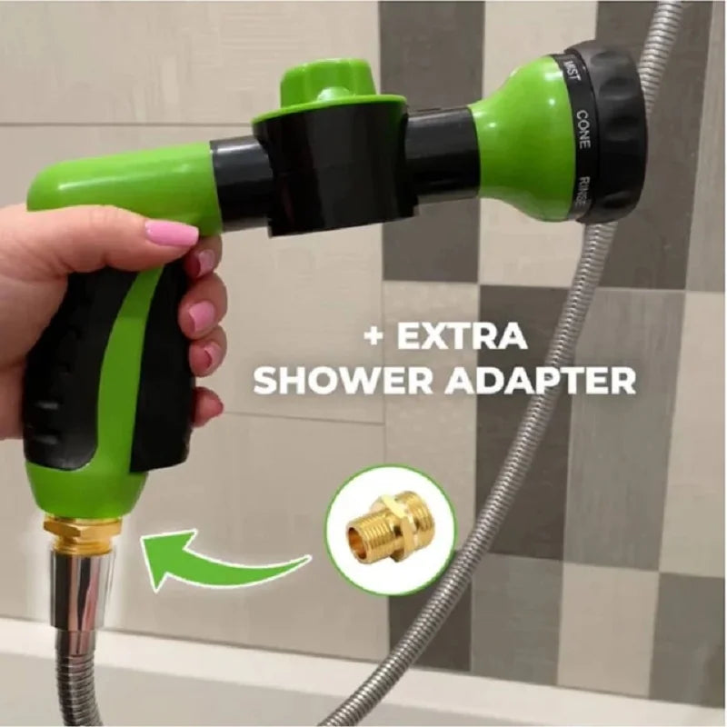 Pet Shower Nozzle Sprayer Hose dog shower Gun 3 Mode Adjustable Pet Wash Cleaning bath Water Foam Soap Sprayer dog clean tools