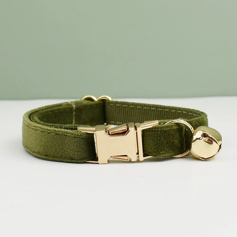 Velvet Cat Collar