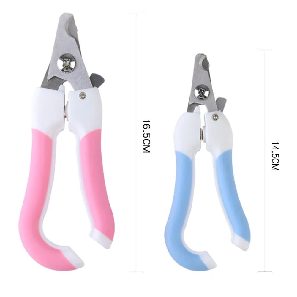 The Safe-Trim Pro Professional Dog Nail Clippers with Safety Guard