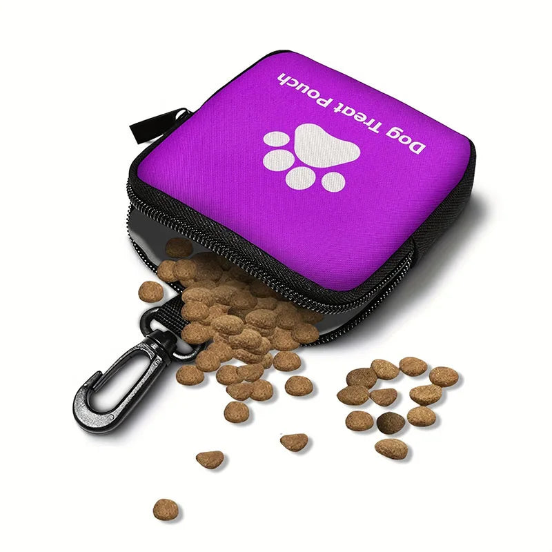 Field-Ready Portable Linen Dog Treat & Training Reward Pouch Nesta Pets