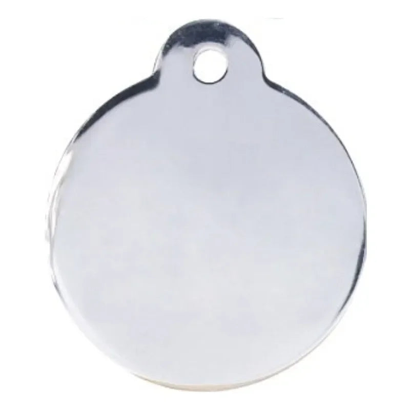 Personalized Pet ID Tag Engraved Stainless Steel Name Tags Collar Accessory Pendant Customized Free Engraving Dog Cat Nameplate