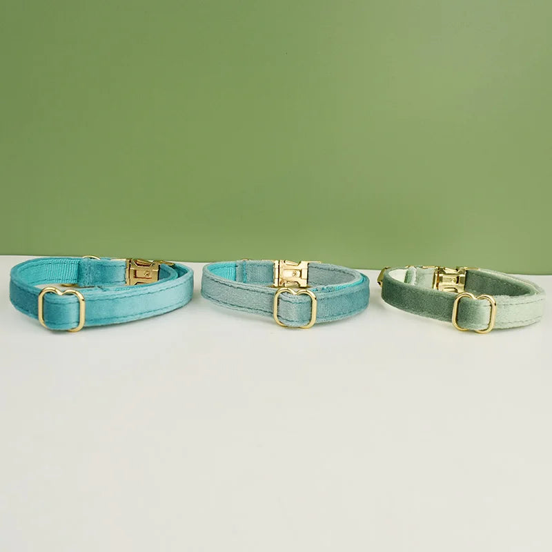 Velvet Cat Collar
