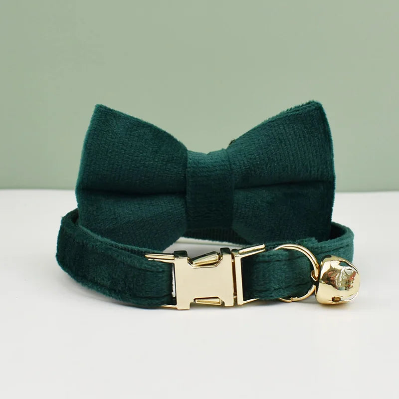Velvet Cat Collar