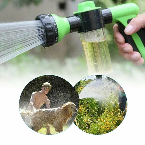 3-in-1 High-Pressure Pet Shower & Foam Sprayer Gun