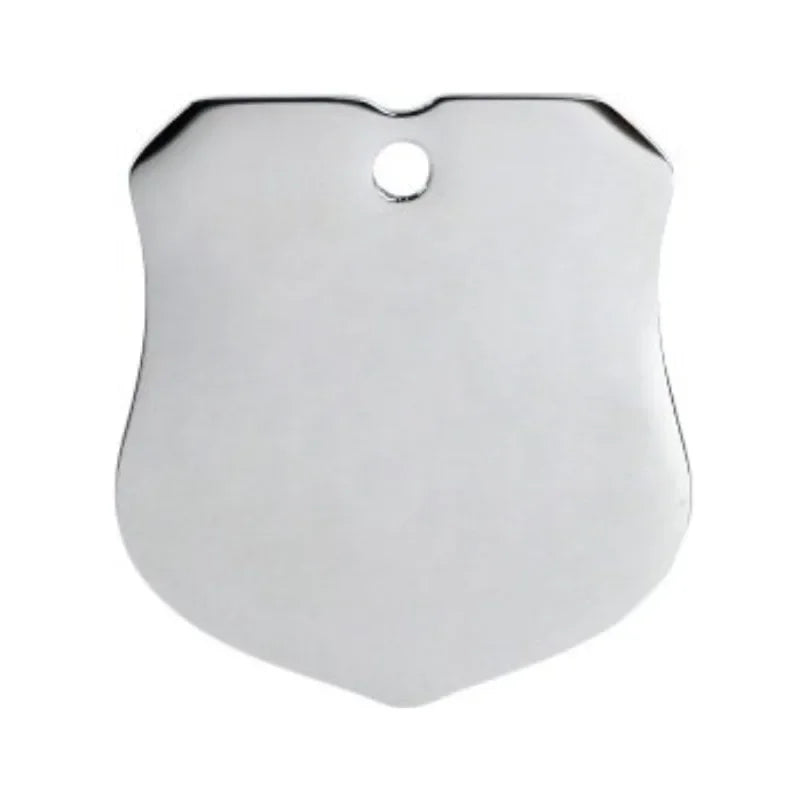 Personalized Pet ID Tag Engraved Stainless Steel Name Tags Collar Accessory Pendant Customized Free Engraving Dog Cat Nameplate