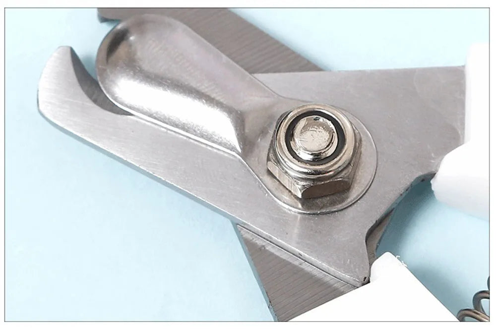 The Safe-Trim Pro Professional Dog Nail Clippers with Safety Guard