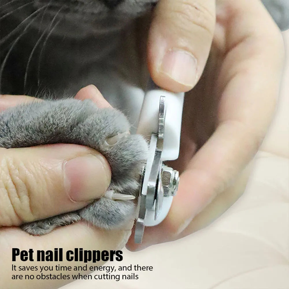 The Safe-Trim Pro Professional Dog Nail Clippers with Safety Guard
