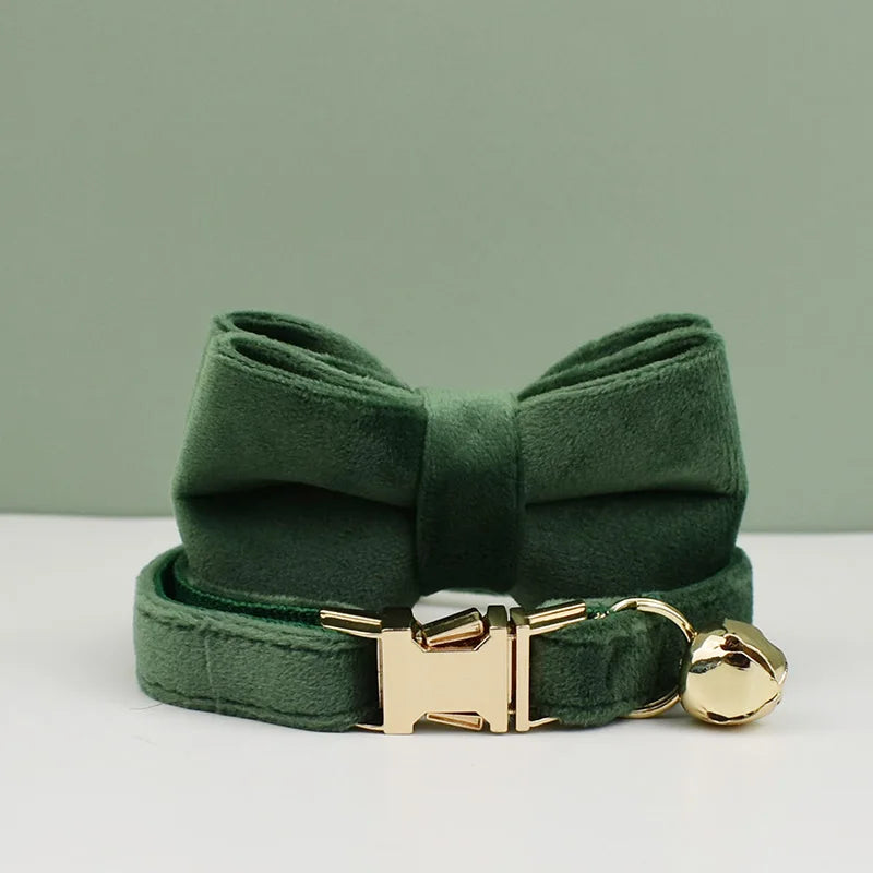 Velvet Cat Collar
