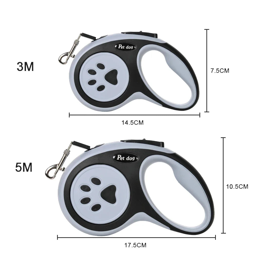 The Holapet Professional One-Button Lock Retractable Walking Leash Nesta Pets