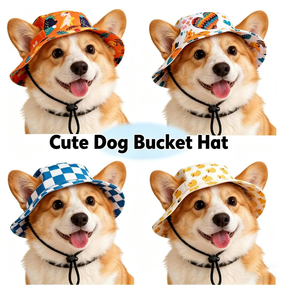 Small Dog Cat Cowboy Hat with Ear Holes