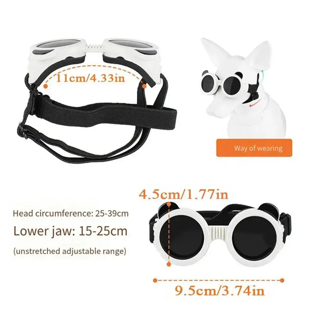The Air-Glide Anti-UV Windproof Pet Sunglasses & Goggles