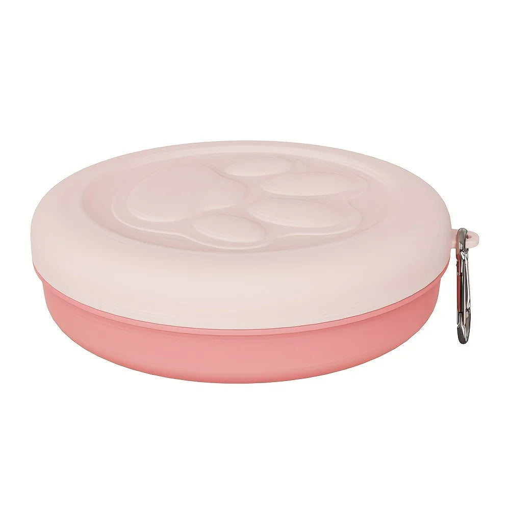Dual-Purpose Portable Pet Travel Bowl & Food Storage Snack Box Nesta Pets