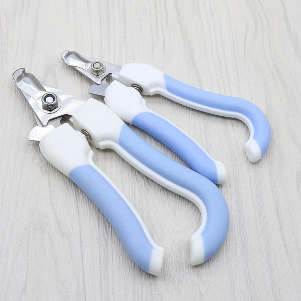 The Safe-Trim Pro Professional Dog Nail Clippers with Safety Guard