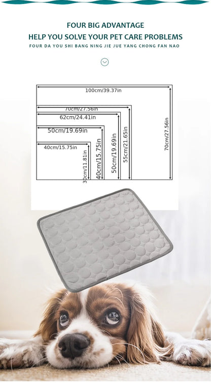Dog and Cats Cooling Mat Summer Nesta Pets