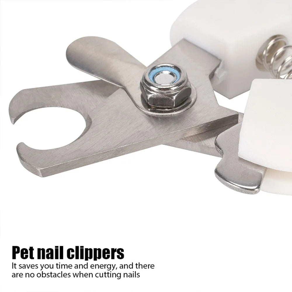 The Safe-Trim Pro Professional Dog Nail Clippers with Safety Guard