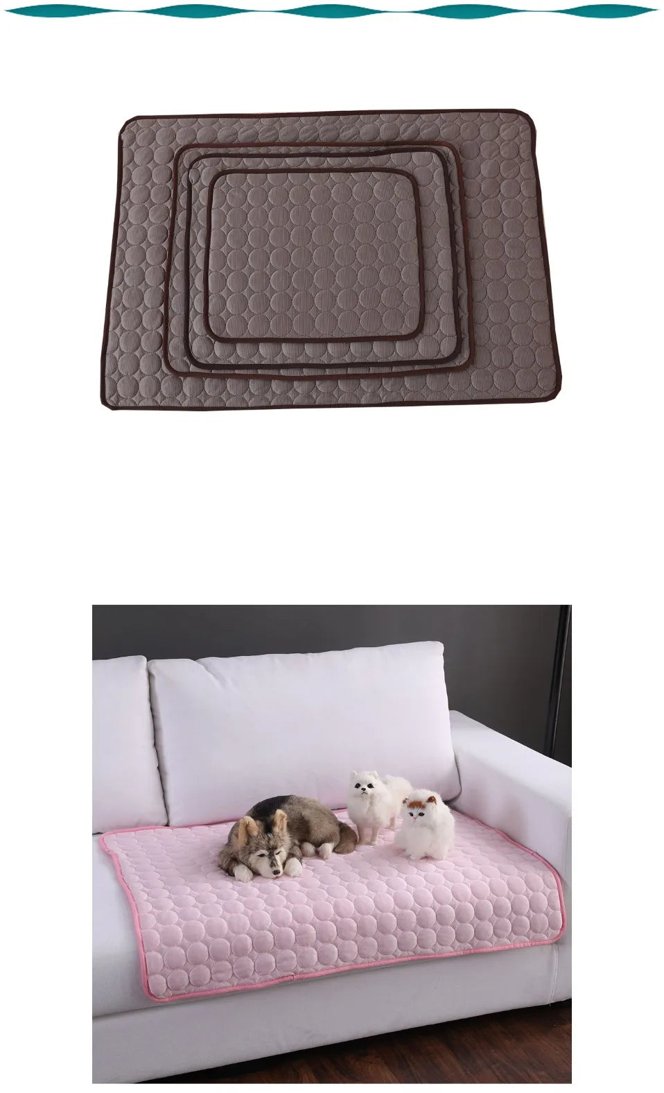 Dog and Cats Cooling Mat Summer