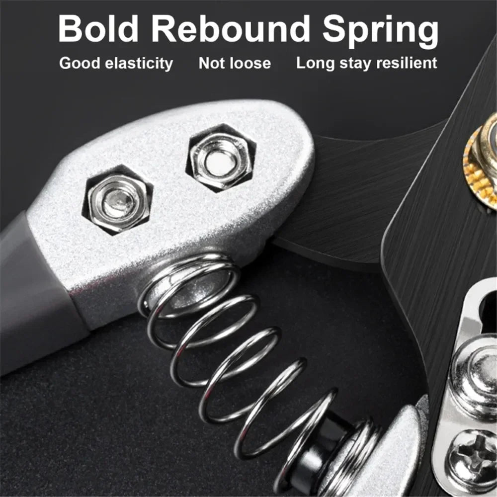 The Heavy-Duty Multi-Functional Alloy Spring Grooming & Leather Shears