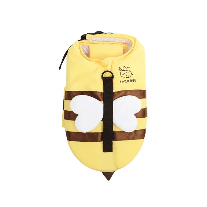 Summer Little Bee Dog Swimsuit Waterproof
