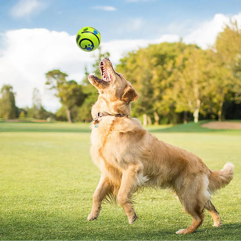 Wobble Wag Giggle Ball Dog Toy