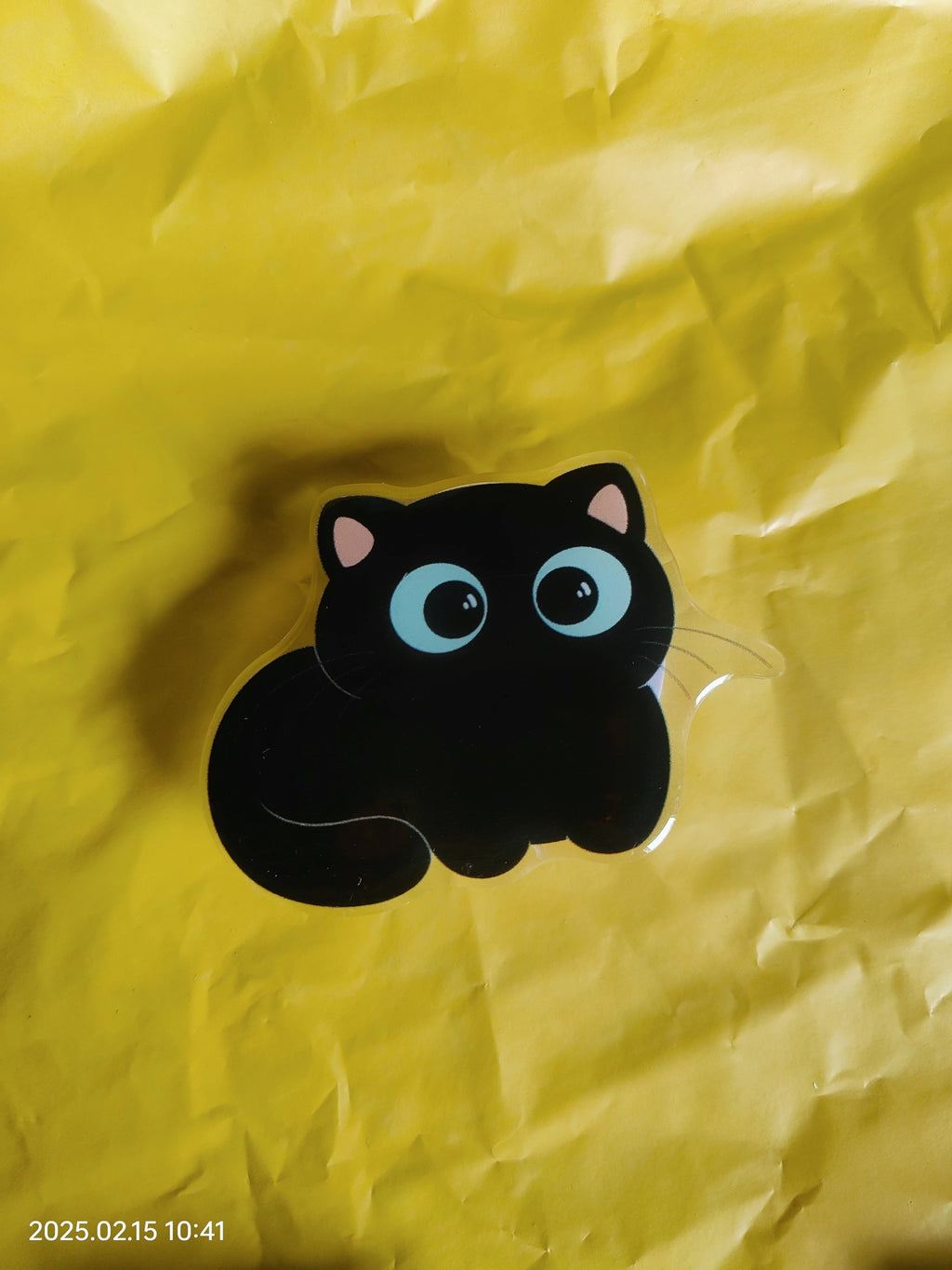 Cute Acrylic Cat Phone Holder & Multi-Expression Expansion Grip
