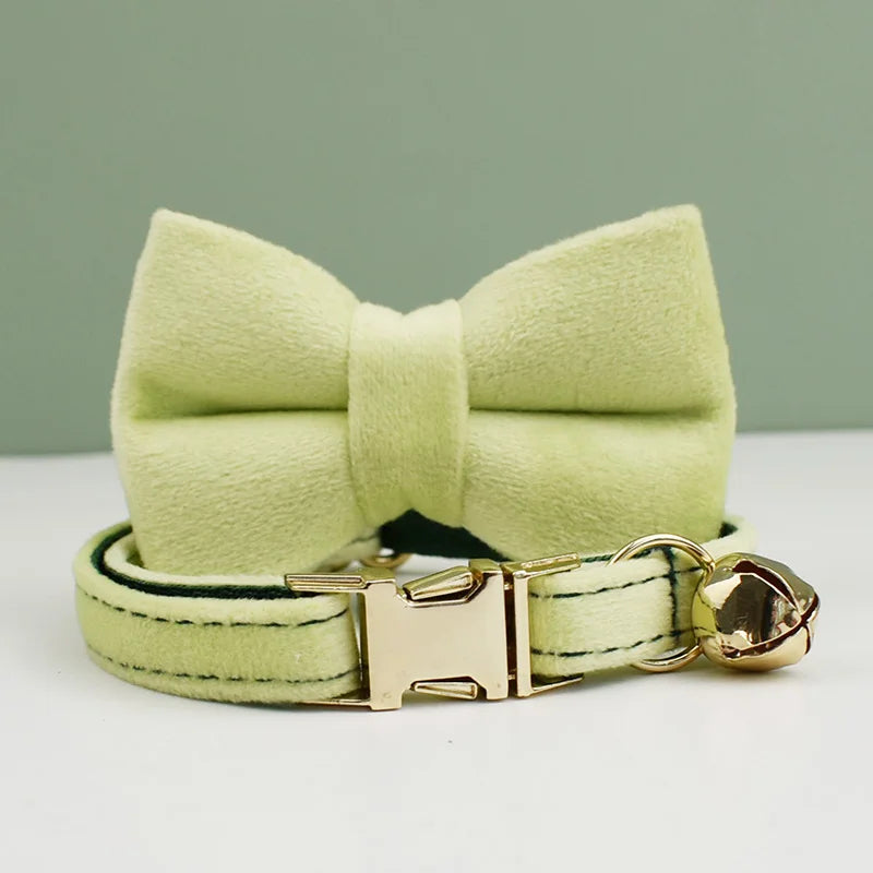 Velvet Cat Collar