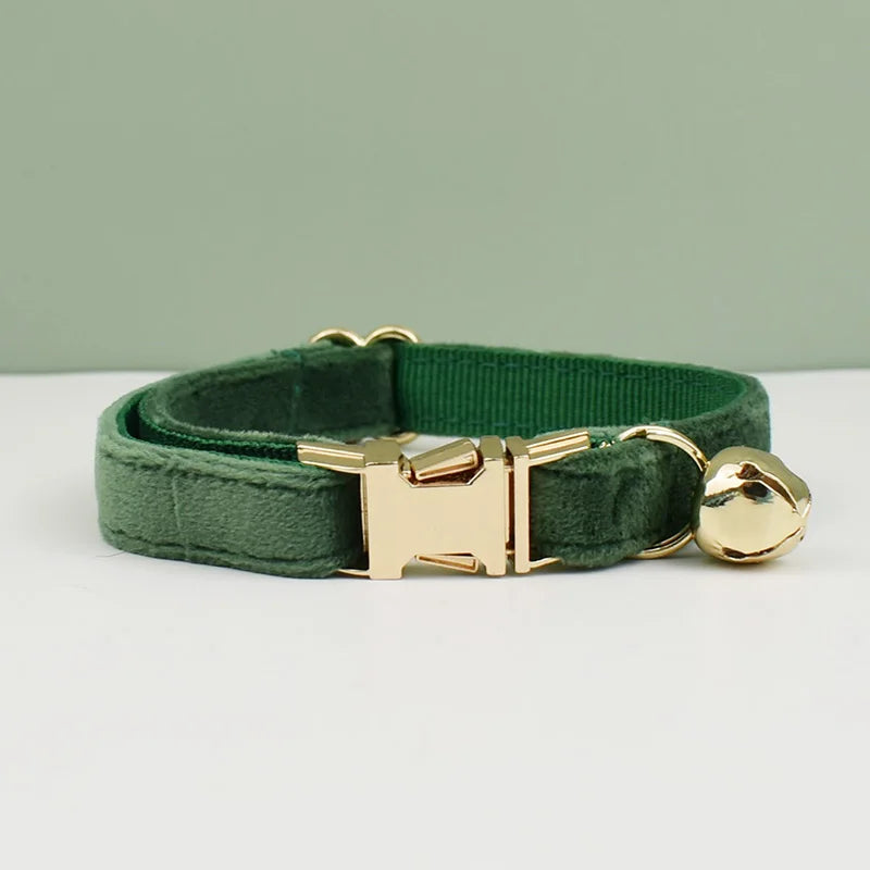 Velvet Cat Collar