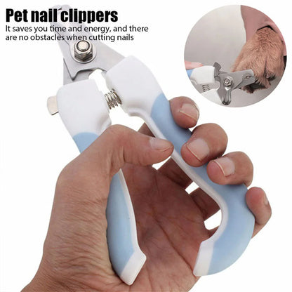 The Safe-Trim Pro Professional Dog Nail Clippers with Safety Guard Nesta Pets