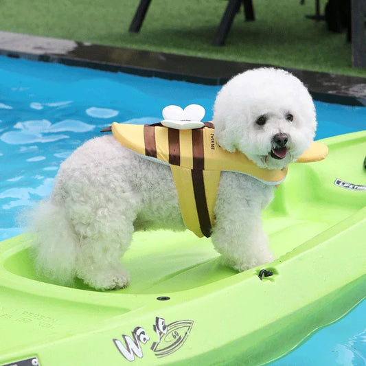 The Splash-Safe Waterproof Little Bee Dog Swimsuit Nesta Pets