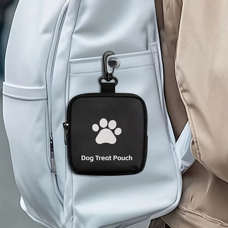 Field-Ready Portable Linen Dog Treat & Training Reward Pouch Nesta Pets
