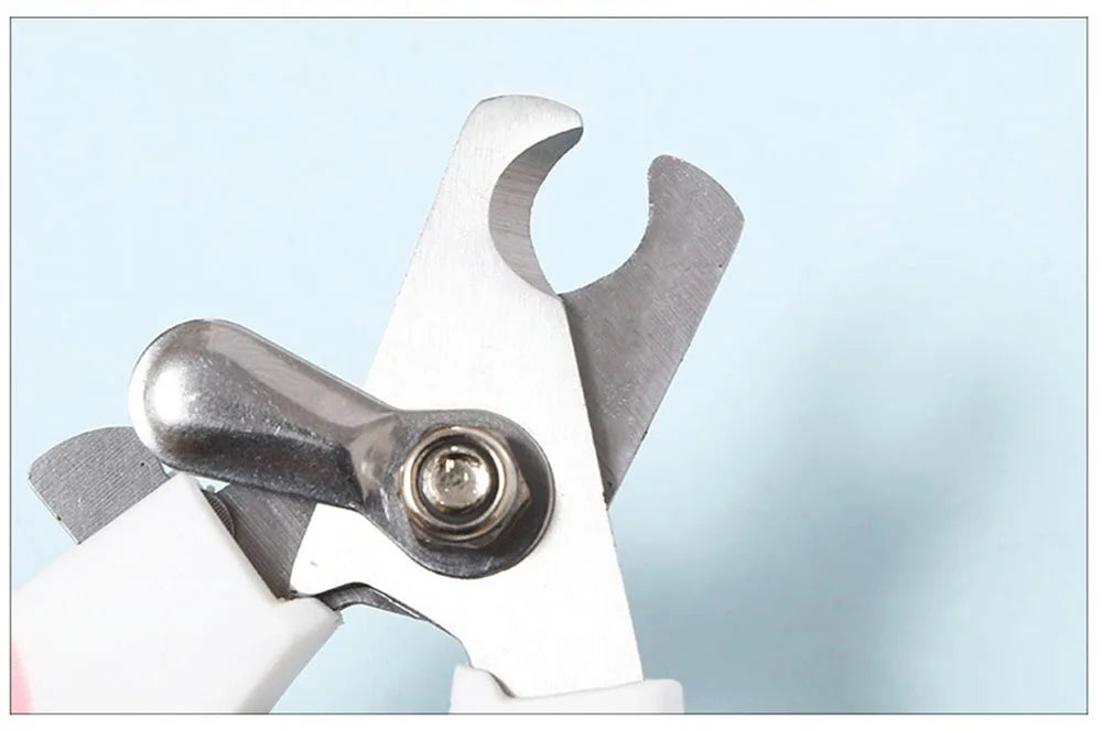 The Safe-Trim Pro Professional Dog Nail Clippers with Safety Guard