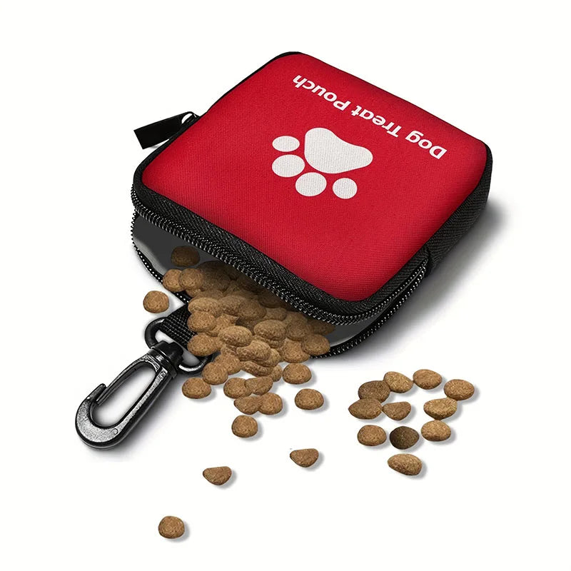 Field-Ready Portable Linen Dog Treat & Training Reward Pouch Nesta Pets