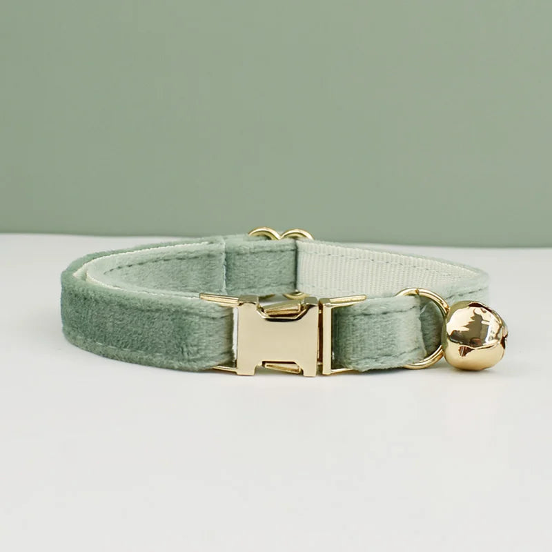 Velvet Cat Collar