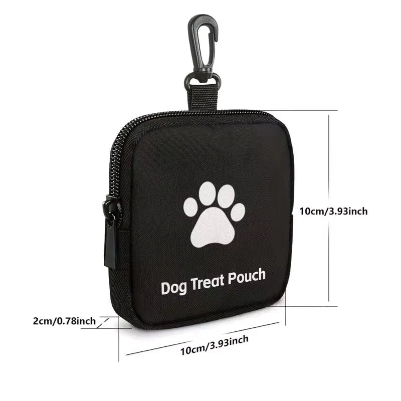 Field-Ready Portable Linen Dog Treat & Training Reward Pouch Nesta Pets