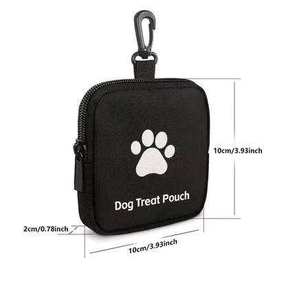 Field-Ready Portable Linen Dog Treat & Training Reward Pouch Nesta Pets