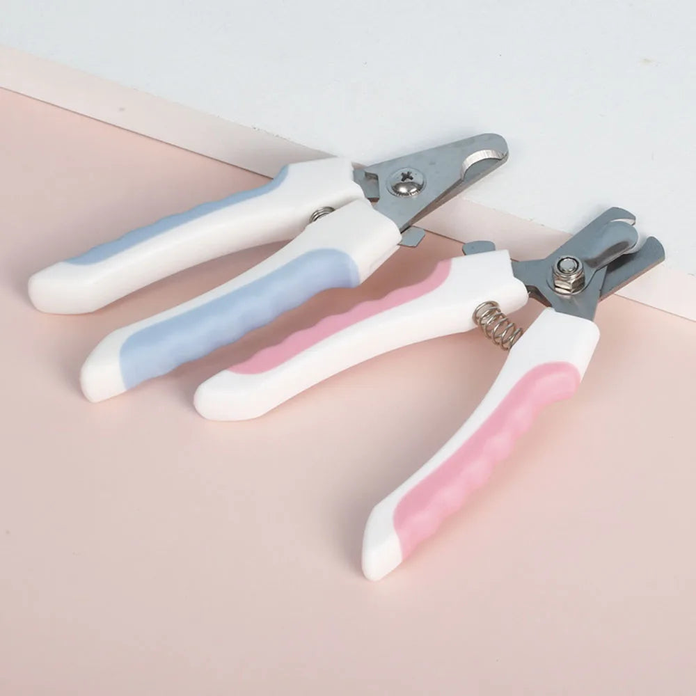 The Safe-Trim Pro Professional Dog Nail Clippers with Safety Guard