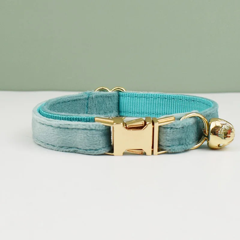 Velvet Cat Collar