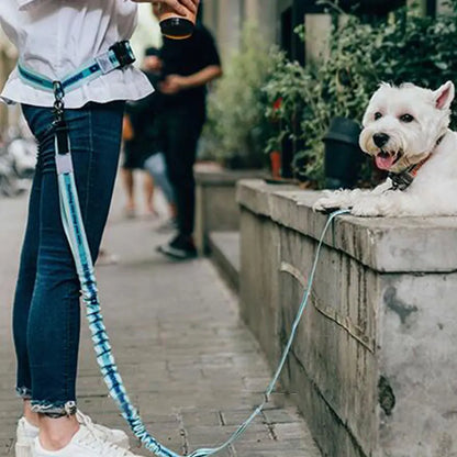 The Active-Glide Hands-Free Dog Leash & Adjustable Waist Belt System Nesta Pets
