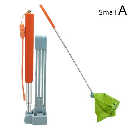The Clean-Reach Long-Handle Steel Pet Pooper Scooper & Waste Grabber Nesta Pets