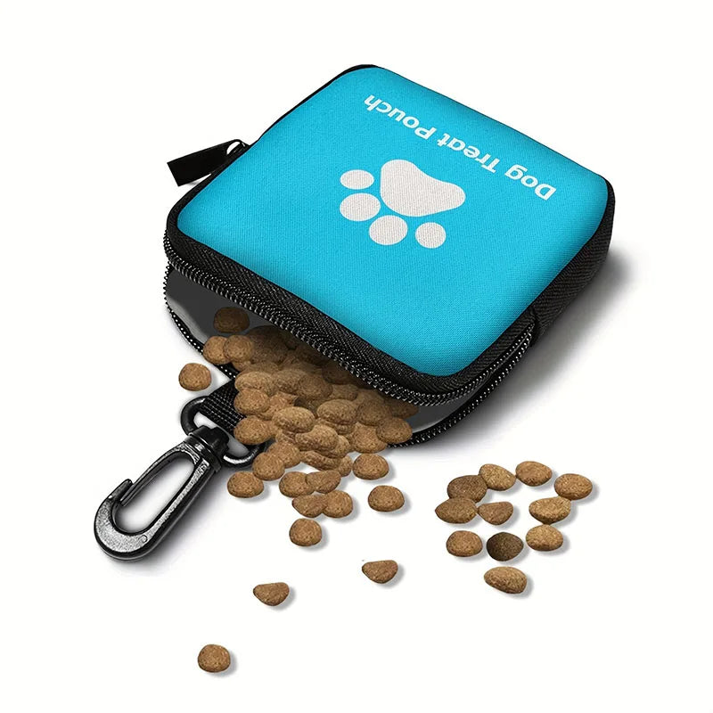 Field-Ready Portable Linen Dog Treat & Training Reward Pouch Nesta Pets