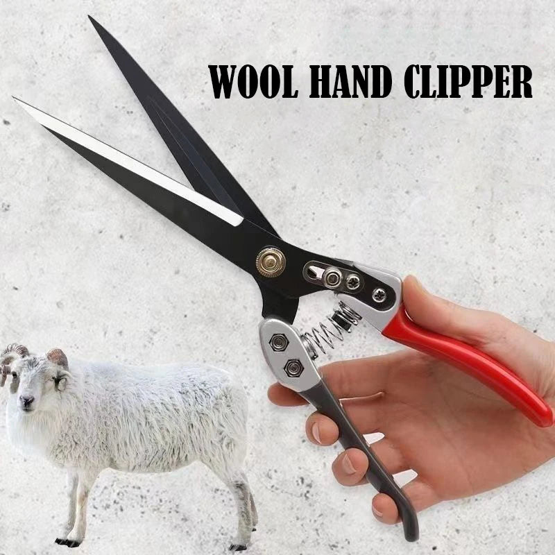 The Heavy-Duty Multi-Functional Alloy Spring Grooming & Leather Shears
