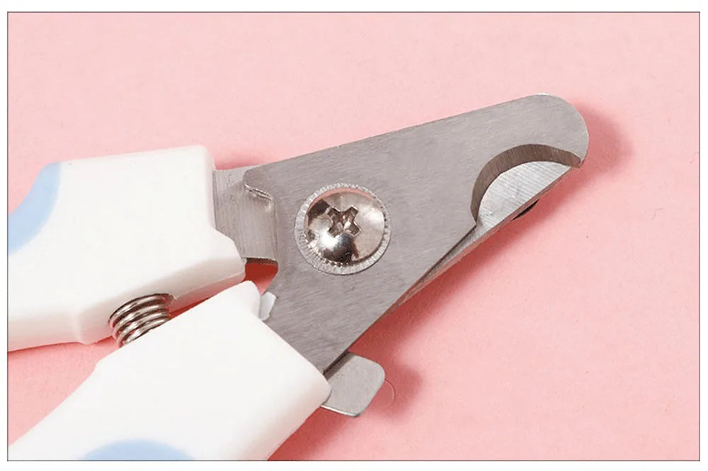 The Safe-Trim Pro Professional Dog Nail Clippers with Safety Guard