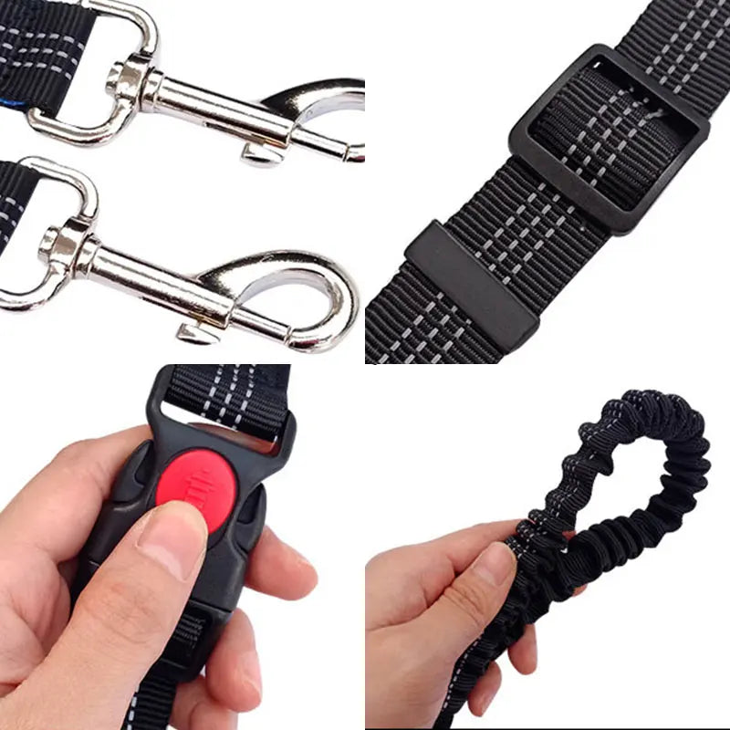 The Active-Glide Hands-Free Dog Leash & Adjustable Waist Belt System