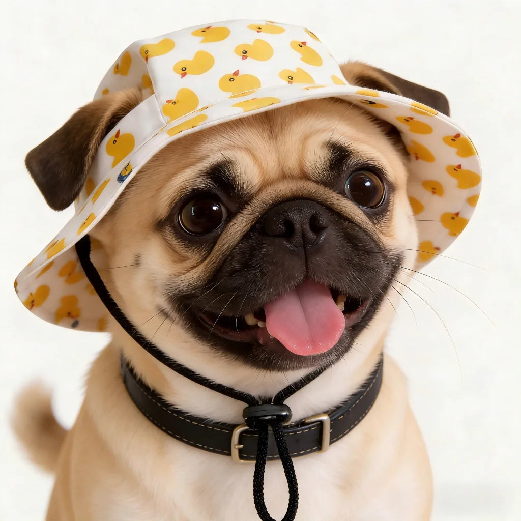 Small Dog Cat Cowboy Hat with Ear Holes