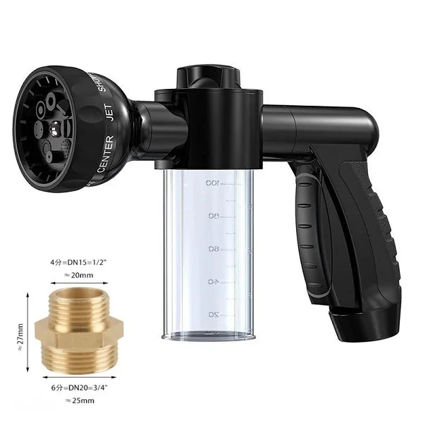 3-in-1 High-Pressure Pet Shower & Foam Sprayer Gun Nesta Pets