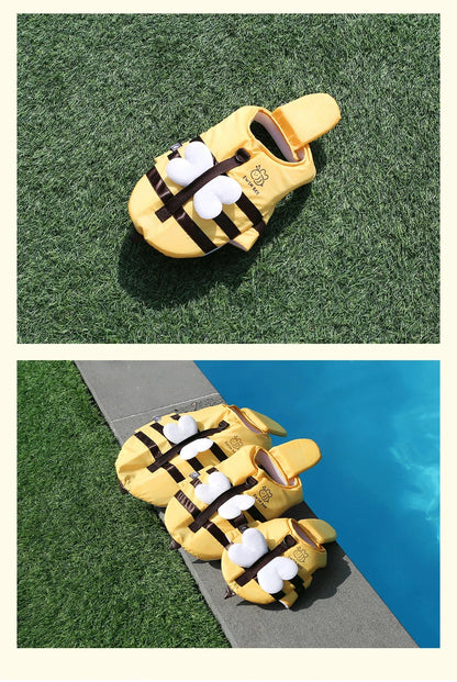 The Splash-Safe Waterproof Little Bee Dog Swimsuit Nesta Pets