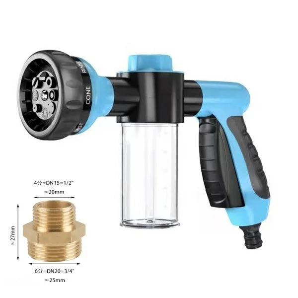 3-in-1 High-Pressure Pet Shower & Foam Sprayer Gun Nesta Pets