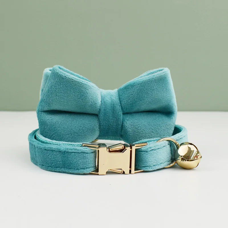 Velvet Cat Collar