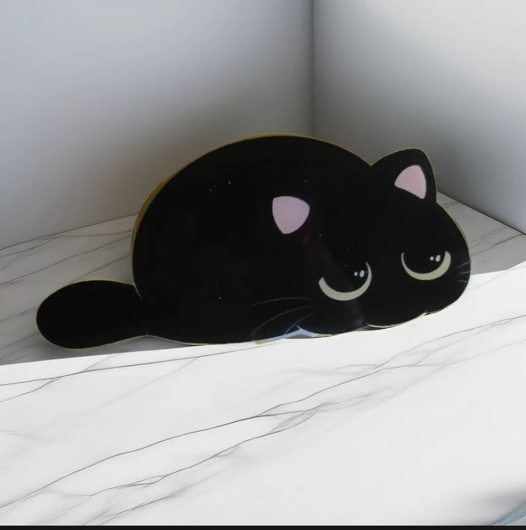 Cute Acrylic Cat Phone Holder & Multi-Expression Expansion Grip